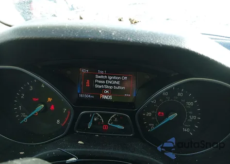 2016 Ford Focus Titanium из США, поврежденный, VIN 1FADP3N23GL370852